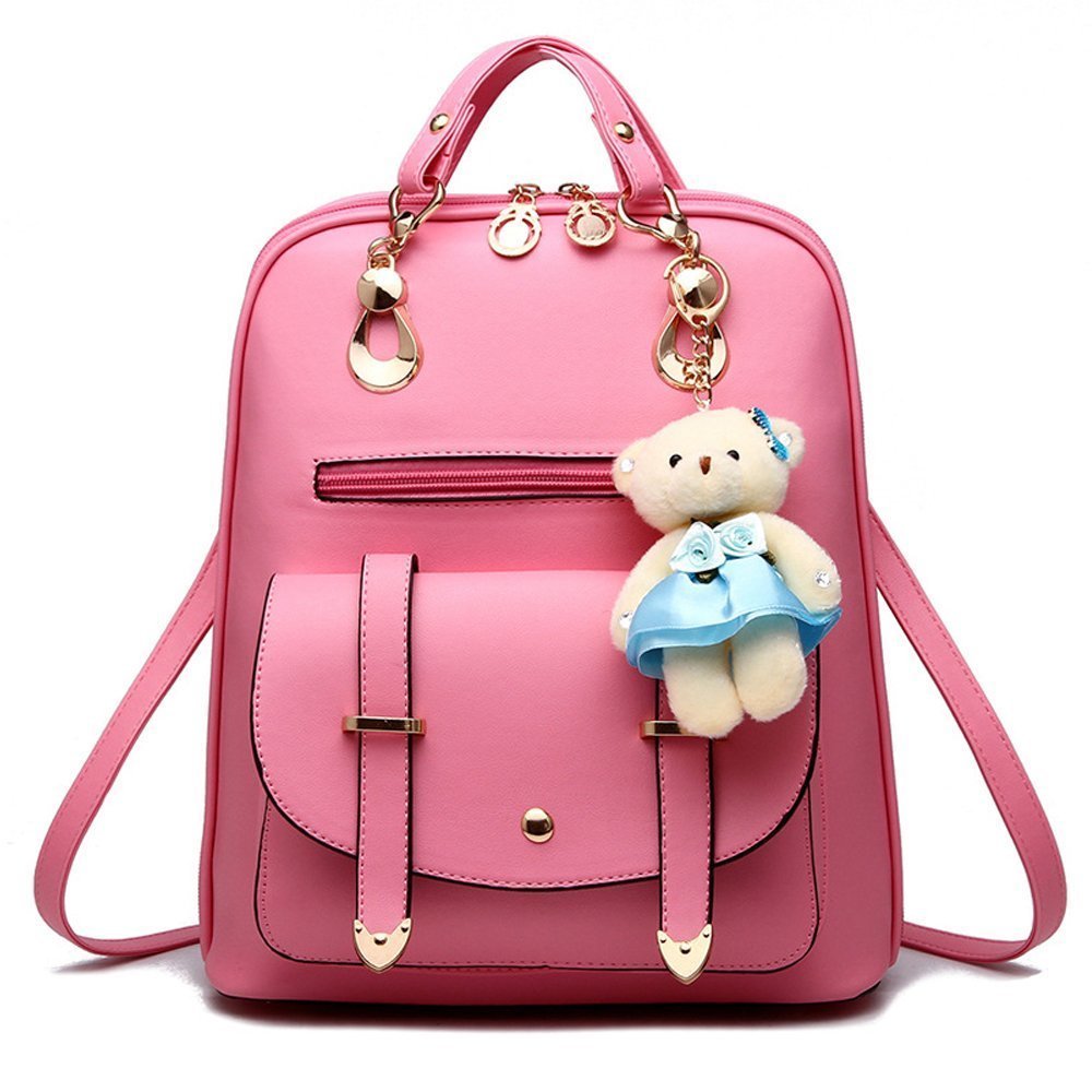 PU Leather Purse Backpack Mini Women Fashion Quilted Small Size Shoulder Bag🌼